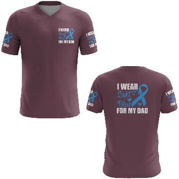 Discover I wear Light Blue for my dad Prostate cancer 3D T Shirts
