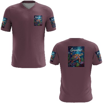 Discover Curacao Turtle Caribbean Vintage 3D T Shirts