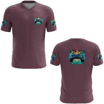 Discover Control all the Things Video Game Controller 3D T Shirts