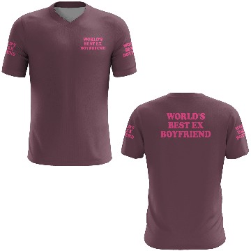 Discover world's best ex boyfriend 3D T Shirts