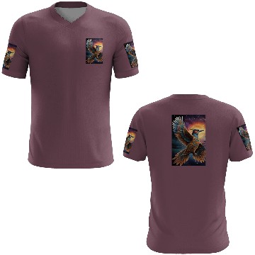 Discover Bird of paradise 3D T Shirts
