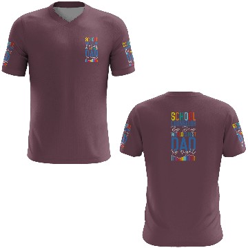 Discover School Counselor Dad School 3D T Shirts