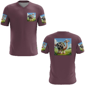Discover The ostrich-cow 3D T Shirts