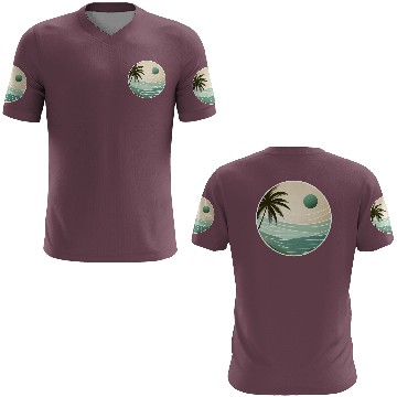 Discover Tropical Sunset Serenity 3D T Shirts