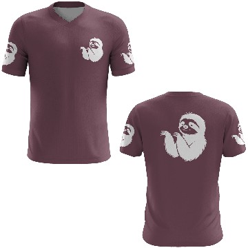 Discover Cool sloth silhouette portrait face head 3D T Shirts
