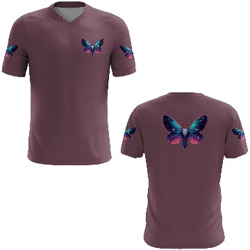 Discover Galaxy Moth - Cosmic Space Themed Fantasy 3D T Shirts