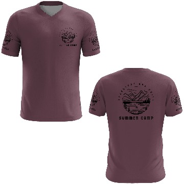 Discover Adventure and Chill Summer Camp Mountain 3D T Shirts