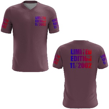 Discover 22nd birthday Limited Edition 11/2002 3D T Shirts