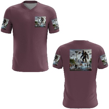 Discover Sasquatch Hoverboard Defender 3D T Shirts