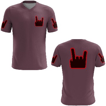 Discover Heavy Metal Fun Hard Rock Music Horns Hand Gesture 3D T Shirts