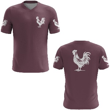 Discover Cute Cock Pedigree Cock Large Plumage 3D T Shirts