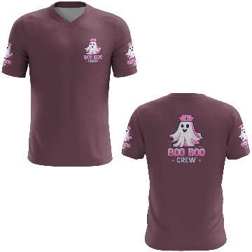 Discover Boo Boo Crew Nurse Pink Ghost Halloween Costume 3D T Shirts