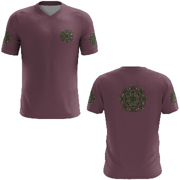 Discover Elegant Green Mandala Design 3D T Shirts