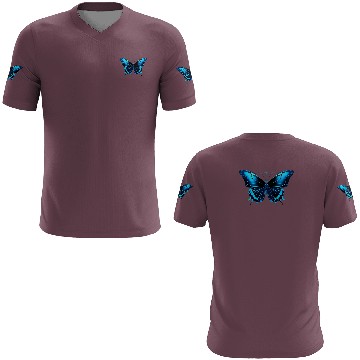 Discover Celestial Blue Butterfly 3D T Shirts