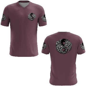 Discover Yang Lotus Harmony 3D T Shirts