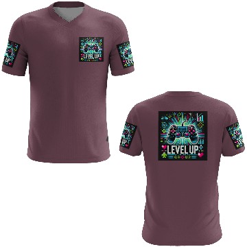 Discover game level up 3D T Shirts