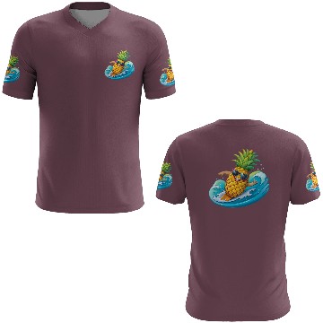 Discover Pineapple Surfer 3D T Shirts