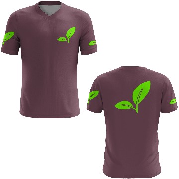 Discover 2 Green Beautiful Leaves Eco Spring Summer Nature 3D T Shirts