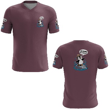 Discover Stay Grounded Float Around Mindfulness Penguin 3D T Shirts
