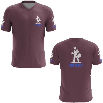 Discover Postal Worker and Mailman Design 3D T Shirts