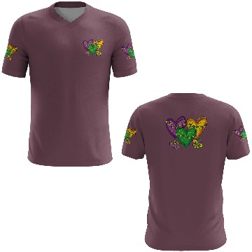 Discover Heart Festival Parade Mardi Gras 3D T Shirts