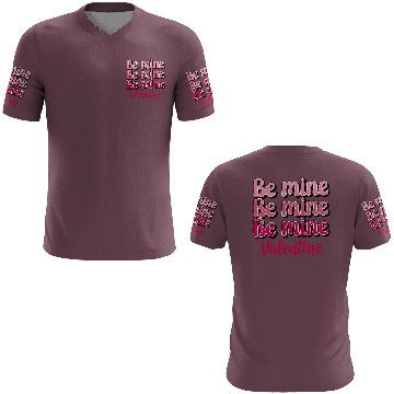Discover Be Mine Valentine Sublimation 3D T Shirts