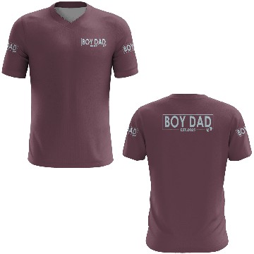 Discover Boy Dad Est 2025 Newborn Daddy Father Boy Son 3D T Shirts