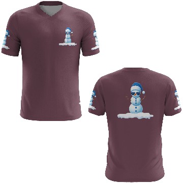 Discover Cute Little Cool Snowman 3D T Shirts