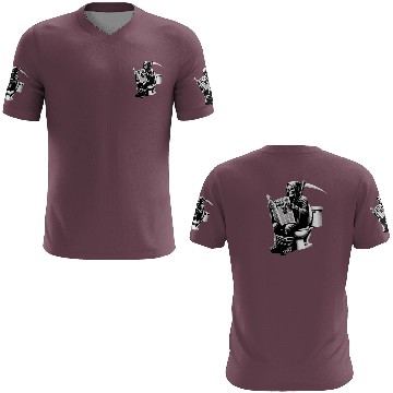 Discover Death on Toliet 3D T Shirts