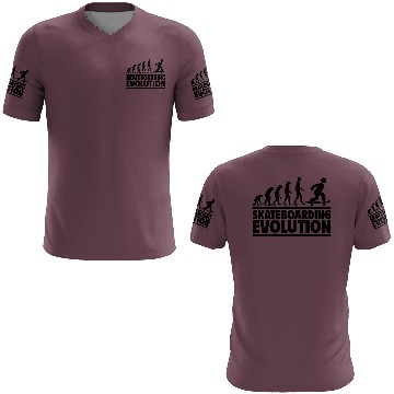 Discover Skateboarding Evolution 3D T Shirts