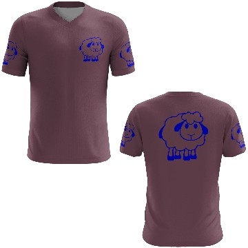 Discover Sheep Baby Standing Cute Lamb Child Cool Comic Fun 3D T Shirts