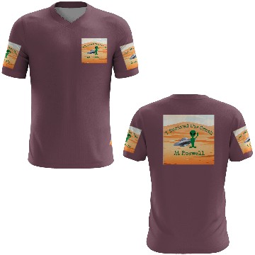 Discover I Survived the Crash at Roswell in Desert 3D T Shirts