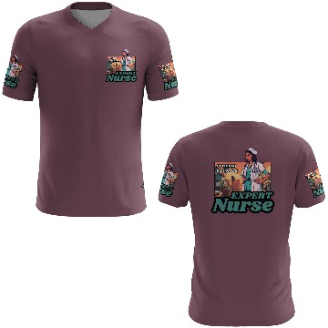 Discover Powered by coffee, expert Nurse 3D T Shirts