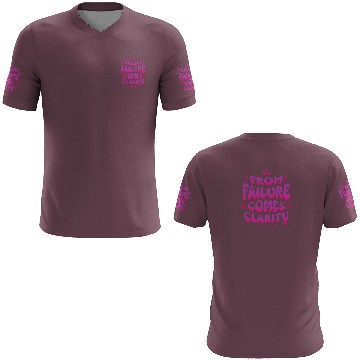 Discover From Failure Comes Clarity – Embrace Growth 3D T Shirts
