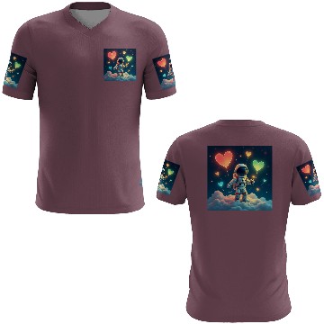 Discover Astronauts are full of love 3D T Shirts