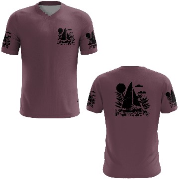 Discover Cartoon Sailing 3D T Shirts
