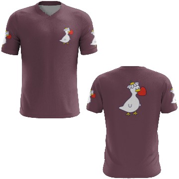 Discover Silly Goose in Love 3D T Shirts