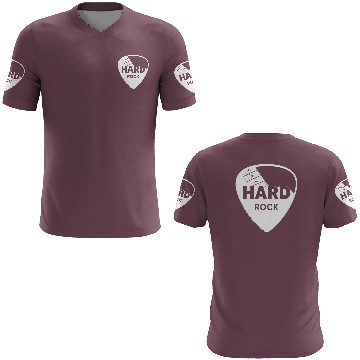 Discover Hard Rock Guitar Pick 3D T Shirts