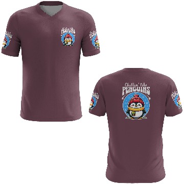 Discover Chillin' Like Penguins 3D T Shirts