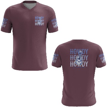 Discover Howdy Cowboy Guitar 3D T Shirts