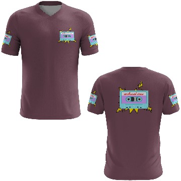 Discover Enthused Crew Retro Cassette with Lightning! 3D T Shirts