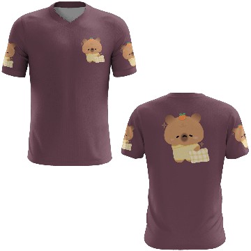 Discover Sleepy Capybara 3D T Shirts