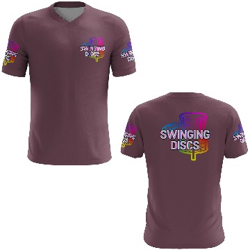 Discover Swinging Discs in Baskets Sports Disc Golf Games 3D T Shirts