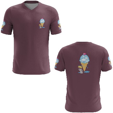 Discover Elephant Ice Cream 3D T Shirts