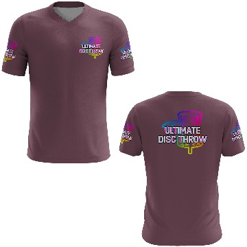 Discover Ultimate Disc Throw Disc Golf Sports Golfer Games 3D T Shirts