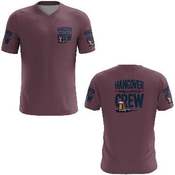 Discover Hangover Crew Mallorca Party 3D T Shirts party animal