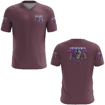 Discover Arachnia Spider On Web 3D T Shirts