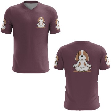 Discover Meditating Beagle - Peace & Mindfulness 3D T Shirts