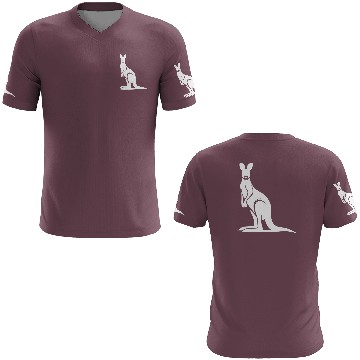 Discover Marsupials Of The Wild Kangaroo Silhouette 3D T Shirts