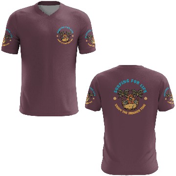 Discover Surfing for life 3D T Shirts